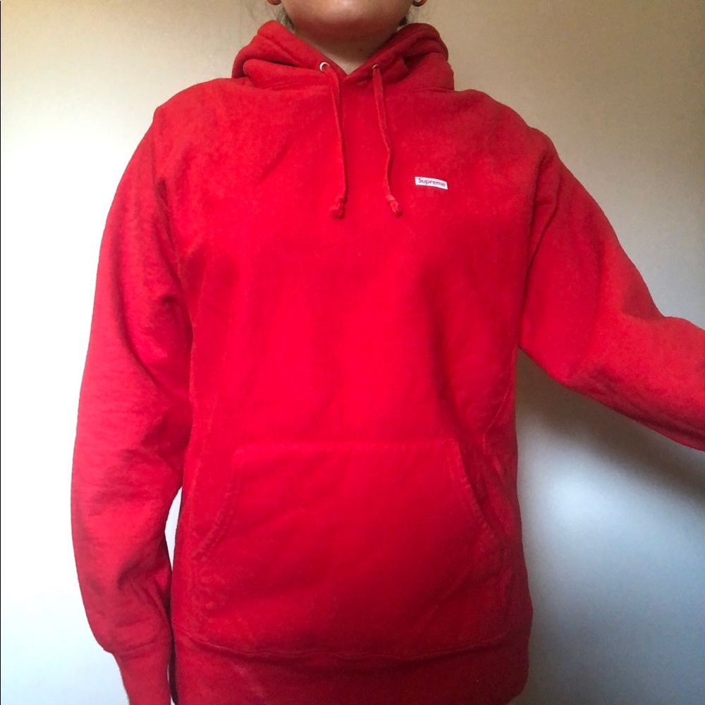 Red Supreme Hoodie